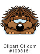 Porcupine Clipart #1098161 by Cory Thoman