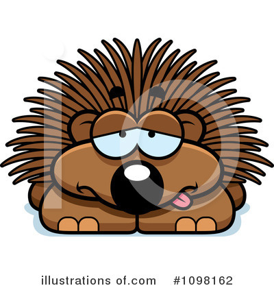 Royalty-Free (RF) Porcupine Clipart Illustration by Cory Thoman - Stock Sample #1098162