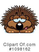 Porcupine Clipart #1098162 by Cory Thoman