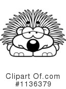 Porcupine Clipart #1136379 by Cory Thoman