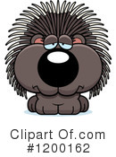 Porcupine Clipart #1200162 by Cory Thoman