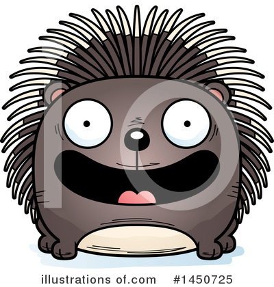 Porcupine Clipart #1450725 by Cory Thoman