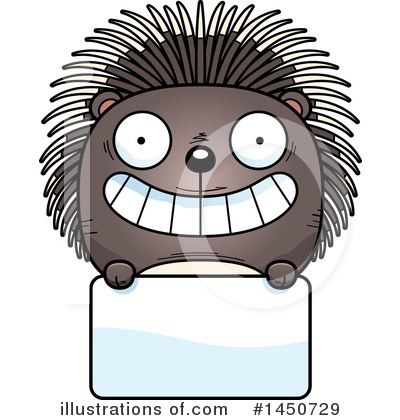 Royalty-Free (RF) Porcupine Clipart Illustration by Cory Thoman - Stock Sample #1450729