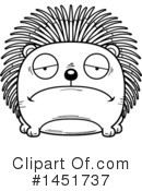 Porcupine Clipart #1451737 by Cory Thoman