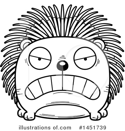 Royalty-Free (RF) Porcupine Clipart Illustration by Cory Thoman - Stock Sample #1451739