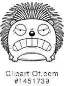 Porcupine Clipart #1451739 by Cory Thoman