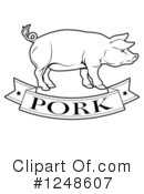 Pork Clipart #1248607 by AtStockIllustration