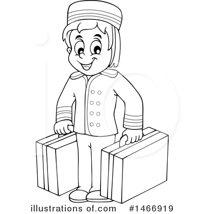 Luggage Clipart #1466919 by visekart