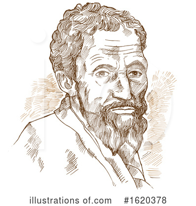Royalty-Free (RF) Portrait Clipart Illustration by Domenico Condello - Stock Sample #1620378