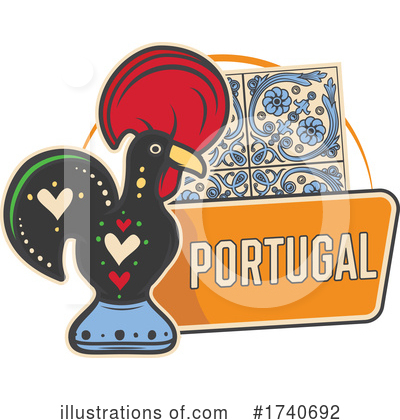 Royalty-Free (RF) Portugal Clipart Illustration by Vector Tradition SM - Stock Sample #1740692