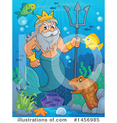 Poseidon Clipart #1456985 by visekart