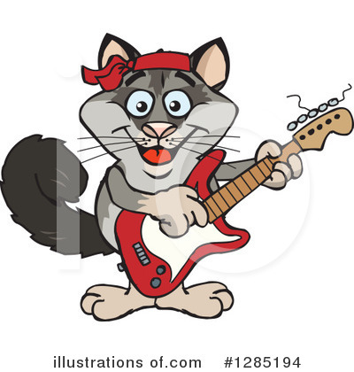 Royalty-Free (RF) Possum Clipart Illustration by Dennis Holmes Designs - Stock Sample #1285194