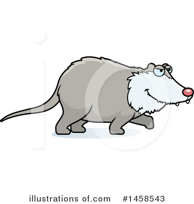 Royalty-Free (RF) Possum Clipart Illustration by Cory Thoman - Stock Sample #1458543