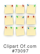 Post It Clipart #73097 by stockillustrations
