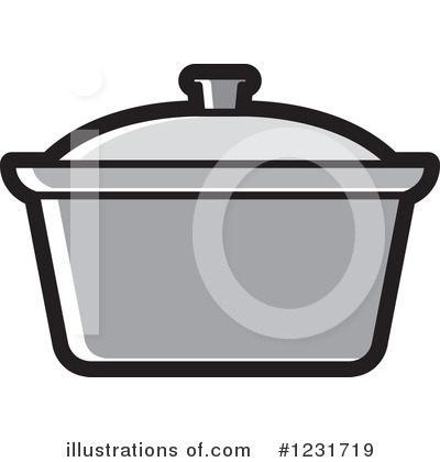 Royalty-Free (RF) Pot Clipart Illustration by Lal Perera - Stock Sample #1231719