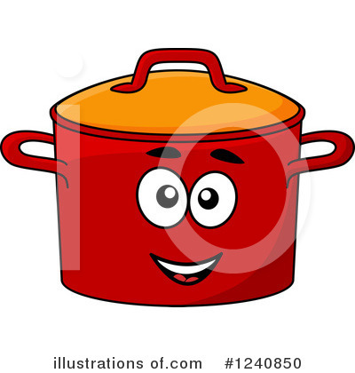 Royalty-Free (RF) Pot Clipart Illustration by Vector Tradition SM - Stock Sample #1240850