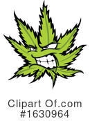 Pot Leaf Clipart #1630964 by Chromaco