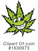 Pot Leaf Clipart #1630973 by Chromaco