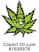Pot Leaf Clipart #1630976 by Chromaco