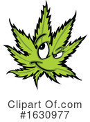 Pot Leaf Clipart #1630977 by Chromaco