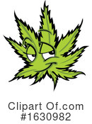 Pot Leaf Clipart #1630982 by Chromaco