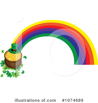 Rainbow Clipart #1074689 by Pams Clipart