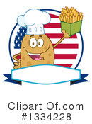 Potato Character Clipart #1334228 by Hit Toon