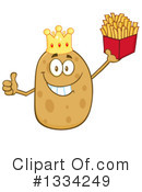 Potato Character Clipart #1334249 by Hit Toon