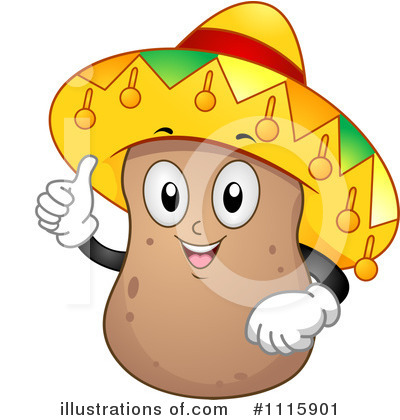Royalty-Free (RF) Potato Clipart Illustration by BNP Design Studio - Stock Sample #1115901