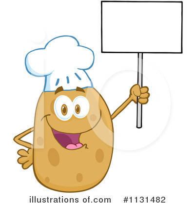 Potato Clipart #1131482 by Hit Toon