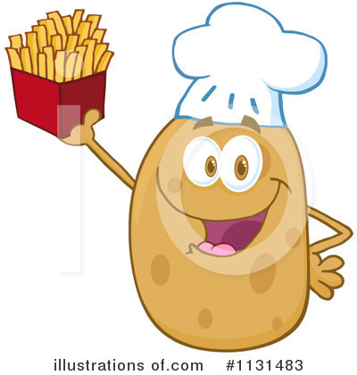 Potato Clipart #1131483 by Hit Toon