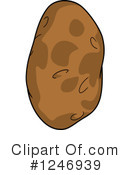 Potato Clipart #1246939 by Vector Tradition SM