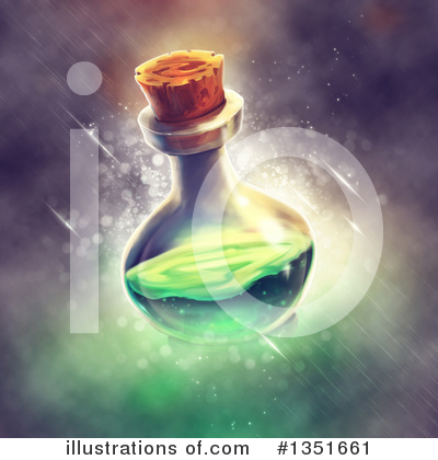 Royalty-Free (RF) Potion Clipart Illustration by Tonis Pan - Stock Sample #1351661