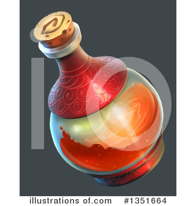 Royalty-Free (RF) Potion Clipart Illustration by Tonis Pan - Stock Sample #1351664