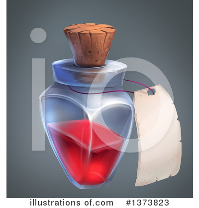 Royalty-Free (RF) Potion Clipart Illustration by Tonis Pan - Stock Sample #1373823