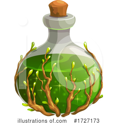 Bottle Clipart #1727173 by Vector Tradition SM