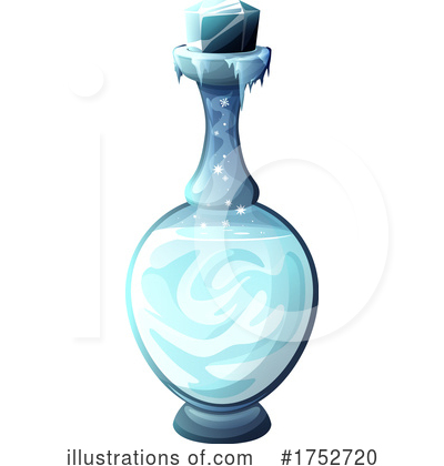 Spell Bottle Clipart #1752720 by Vector Tradition SM