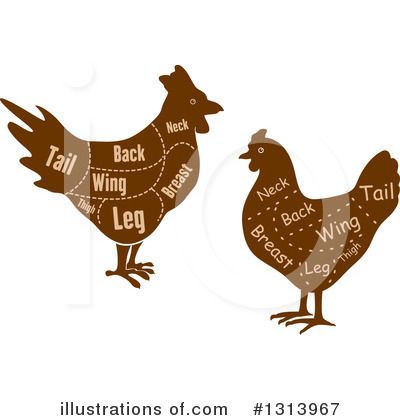 Royalty-Free (RF) Poultry Clipart Illustration by Vector Tradition SM - Stock Sample #1313967