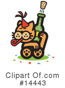 Pounce Cat Clipart #14443 by Andy Nortnik