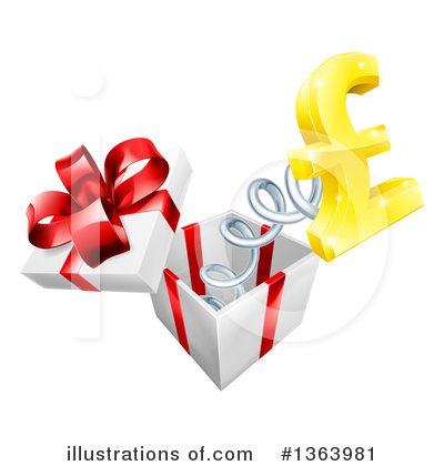 Royalty-Free (RF) Pound Sterling Clipart Illustration by AtStockIllustration - Stock Sample #1363981