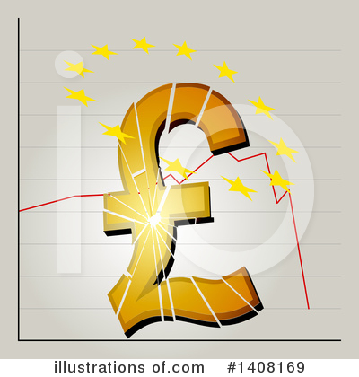 Royalty-Free (RF) Pound Sterling Clipart Illustration by elaineitalia - Stock Sample #1408169