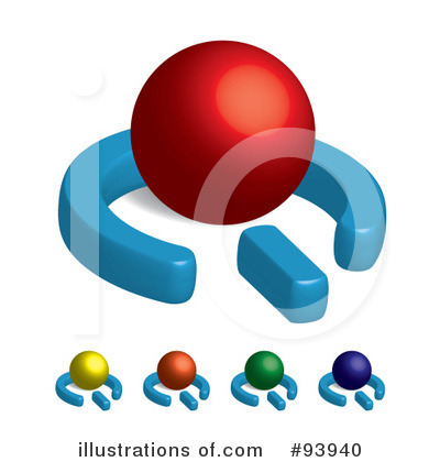 Royalty-Free (RF) Power Button Clipart Illustration by Arena Creative - Stock Sample #93940