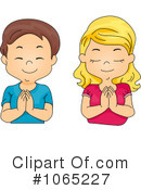 Praying Clipart #1065227 by BNP Design Studio