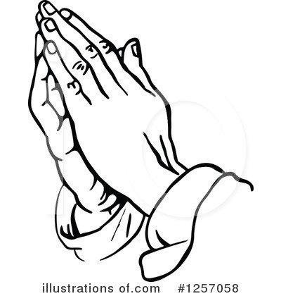 Royalty-Free (RF) Praying Clipart Illustration by Prawny - Stock Sample #1257058