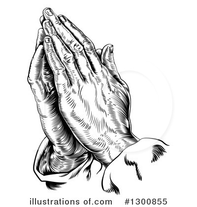 Prayer Clipart #1300855 by AtStockIllustration