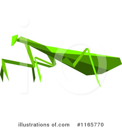 Praying Mantis Clipart #1165770 by Vector Tradition SM