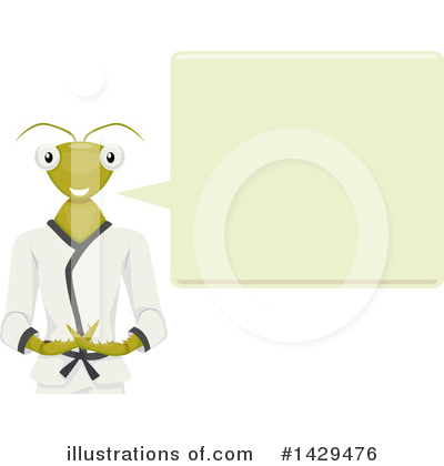 Royalty-Free (RF) Praying Mantis Clipart Illustration by BNP Design Studio - Stock Sample #1429476