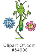 Praying Mantis Clipart #64998 by Dennis Holmes Designs