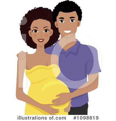Royalty-Free (RF) Pregnancy Clipart Illustration by BNP Design Studio - Stock Sample #1098819