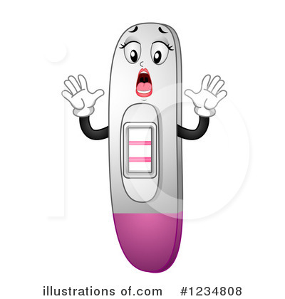 Royalty-Free (RF) Pregnancy Test Clipart Illustration by BNP Design Studio - Stock Sample #1234808